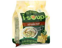 Canh nấm chay ăn liền