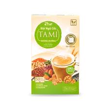 Bột ngũ cốc Tami ko đường (hộp 50g')